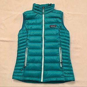 Patagonia down puffer vest, XS